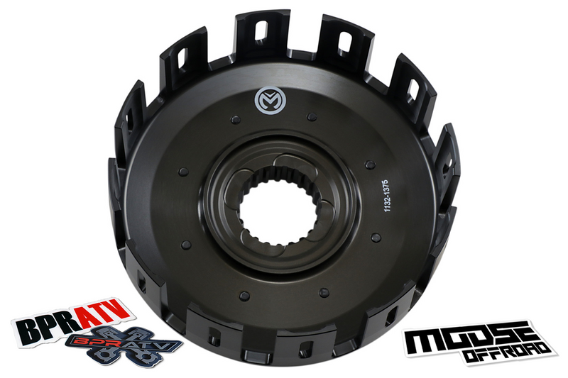 Moose Offroad Honda TRX450R TRX 450R CNC Billet Clutch Basket HD Clutch Pack Kit