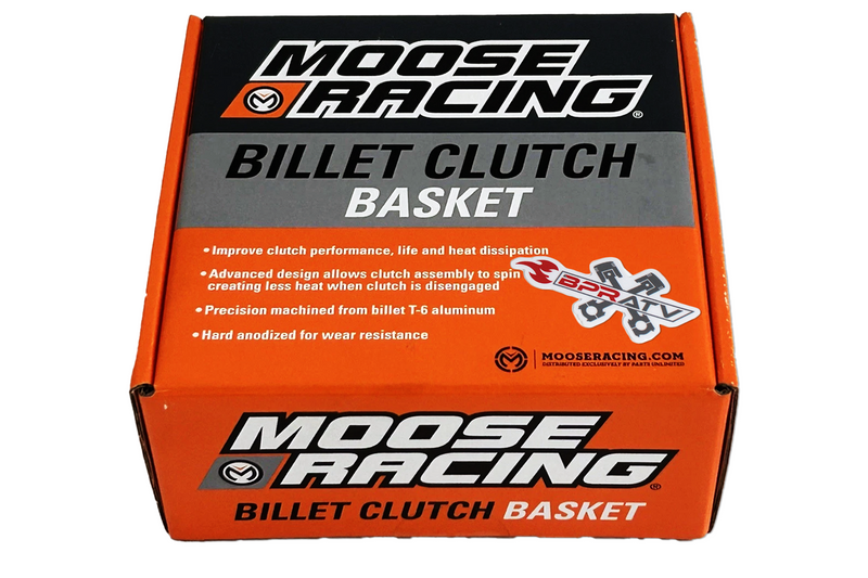 TRX 450R TRX450ER Moose Offroad Heavy Duty CNC Billet Clutch Basket + Clutch Kit