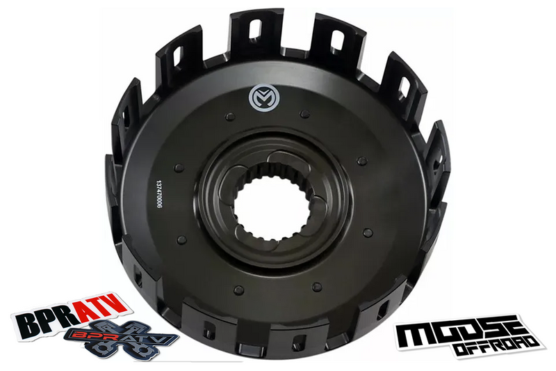 Moose Racing CNC Billet Clutch Basket Heavy Duty Clutch Kit Honda TRX450R 450ER