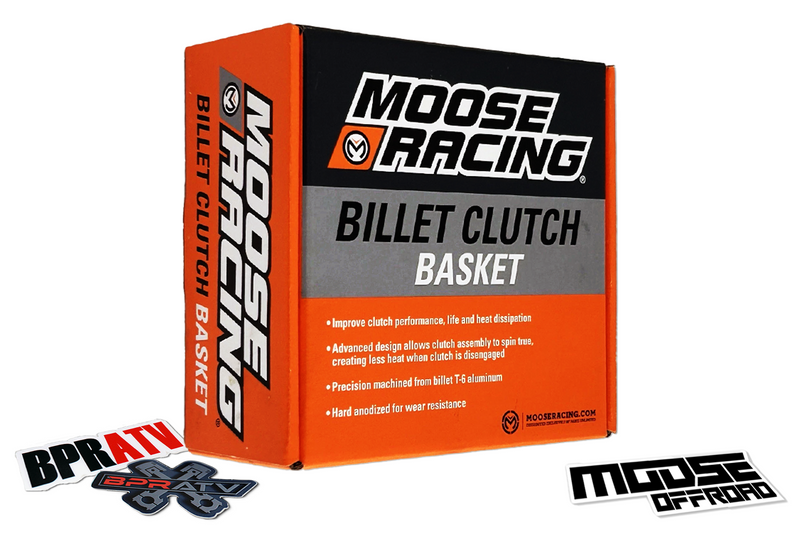TRX 450R TRX450ER Moose Offroad Heavy Duty CNC Billet Clutch Basket + Clutch Kit