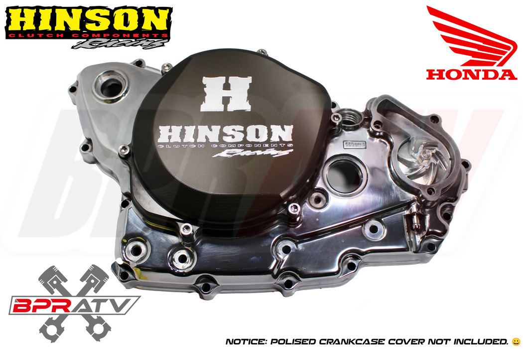 Hinson Clutch Cover Billet BILLETPROOF Honda CRF450R CRF 450R C224 (2002 - 2018)