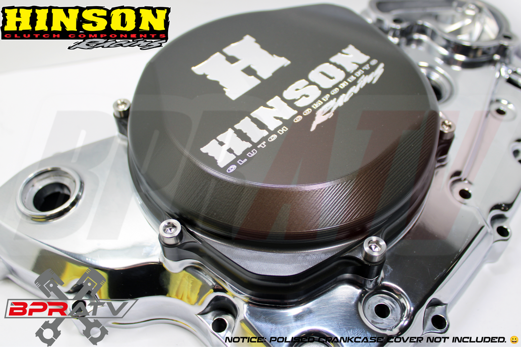 Hinson Clutch Cover Billet BILLETPROOF Honda CRF450R CRF 450R C224 (2002 - 2018)