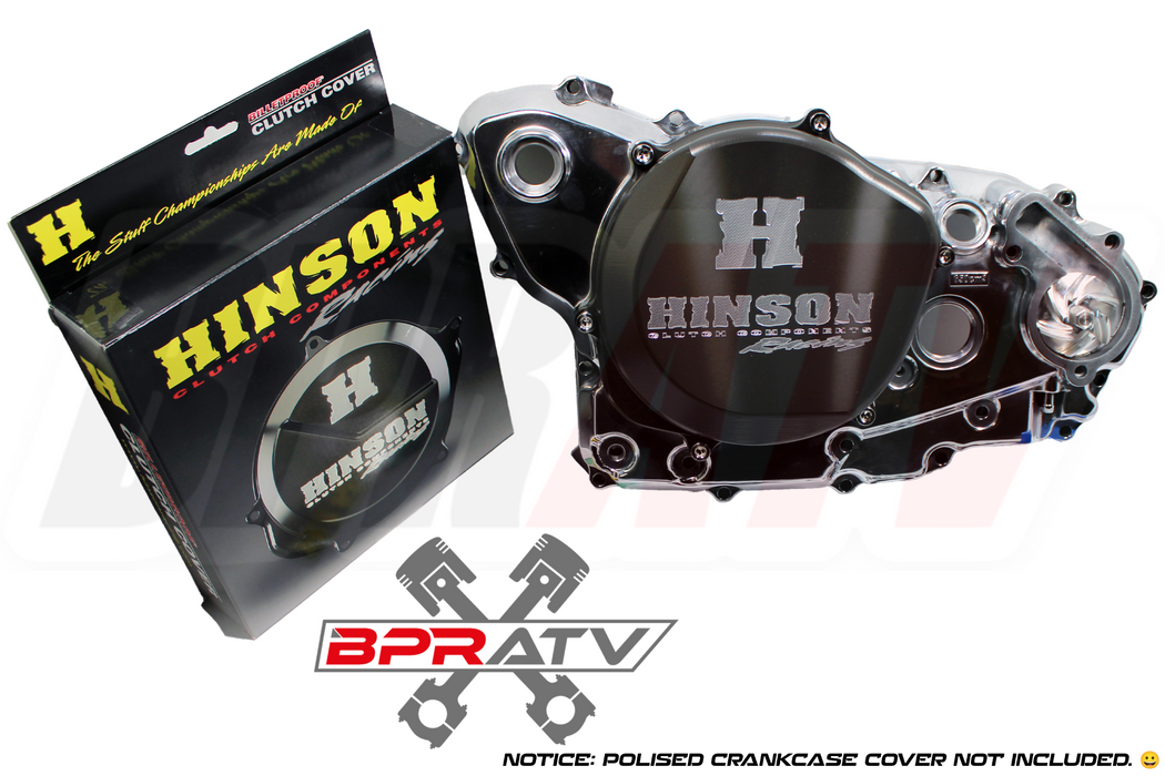 Hinson Clutch Cover Billet BILLETPROOF Honda CRF450R CRF 450R C224 (2002 - 2018)