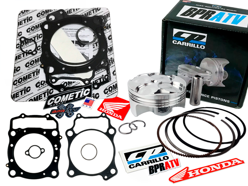 Honda TRX700XX Top End Rebuild Kit CP 11:1 Piston Kit +Cometic Gasket Set BPRATV