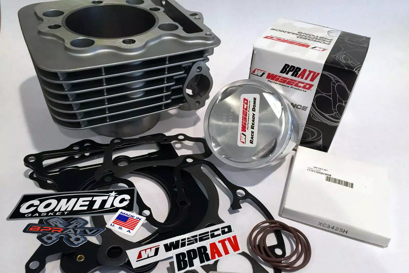 Honda XR400 XR 400R 87mm 87 416 Big Bore Top End Rebuild Kit Cylinder Wiseco