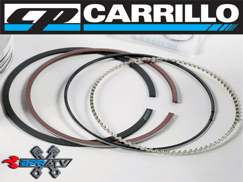 02-16 Honda CRF450R CRF 450R Stock 100mm Big Bore CP Carrillo Piston Rings Only