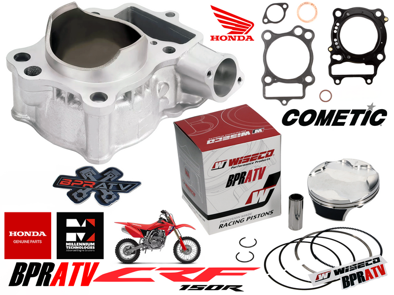 Honda CRF150R Top End Rebuild Kit 68mm BIG BORE HONDA OEM Cylinder WISECO Piston