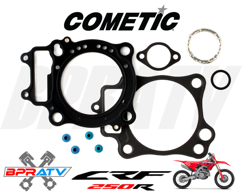 04-07 Honda CRF250R 250X 78mm Wiseco 12.9:1 Pump Gas Piston Top End Cylinder Kit