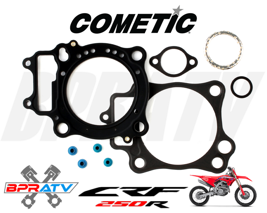 10-17 CRF250R CRF 250R Stock Bore Cylinder 76.8 Rebuilt Top End Rebuild Redo Kit