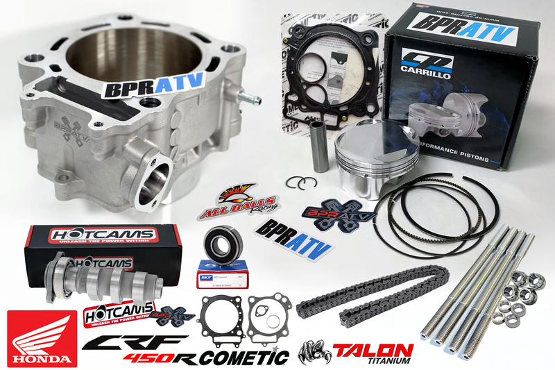 02-06 CRF450R CRF 450R 96mm CP Piston Cylinder Top Cometic Stage 2 Hotcams Chain