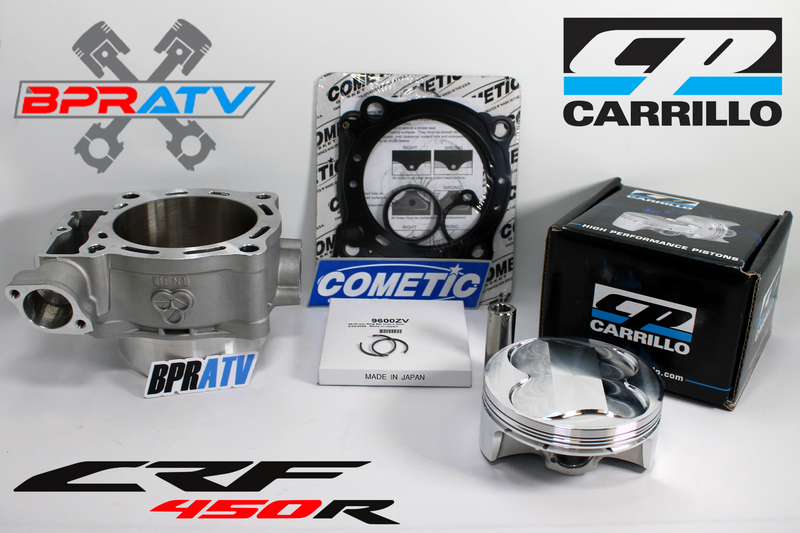 02-06 CRF450R CRF 450R 96mm CP Piston Cylinder Cometic Stage 2 Hot Cams Stud Kit
