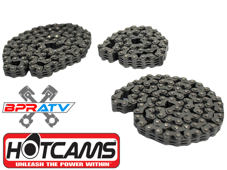 HOTCAMS Brute Force 650 750 Teryx Heavy Duty Hot Cams Timing Chains Chain ALL 3