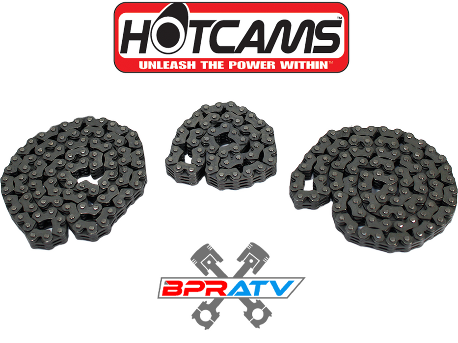 Hot Cams HD Timing Chain - 3 Chains - Kawasaki Brute Force 650/700/750 2002-2024