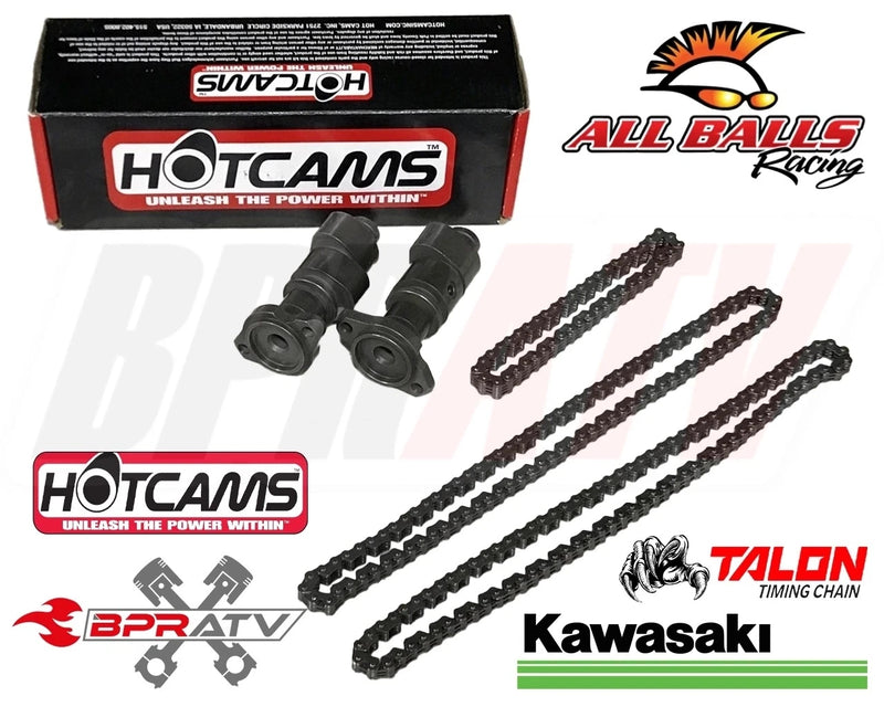 05-14 Kawasaki KVF750 KVF 750 Hot Cams Stage 1 Mudbuster Hotcam All 3 Cam Chains