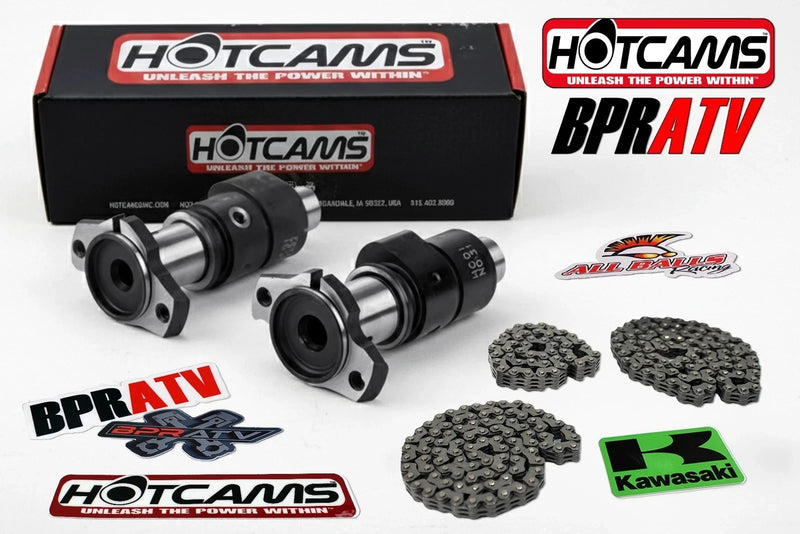 05-14 Kawasaki KVF750 KVF 750 Hot Cams Stage 1 Mudbuster Hotcam All 3 Cam Chains