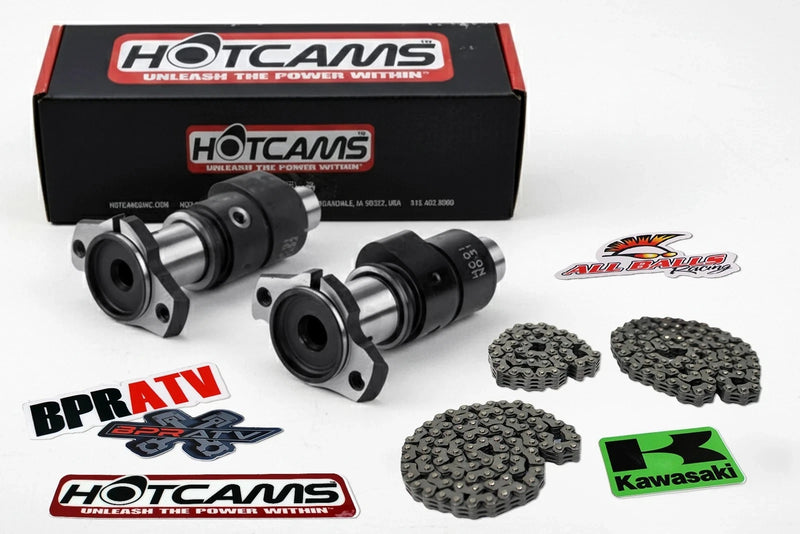04-09 Kawasaki KFX700 KFX 700 Hot Cams Stage 1 Mudbuster Hotcam All 3 Cam Chains
