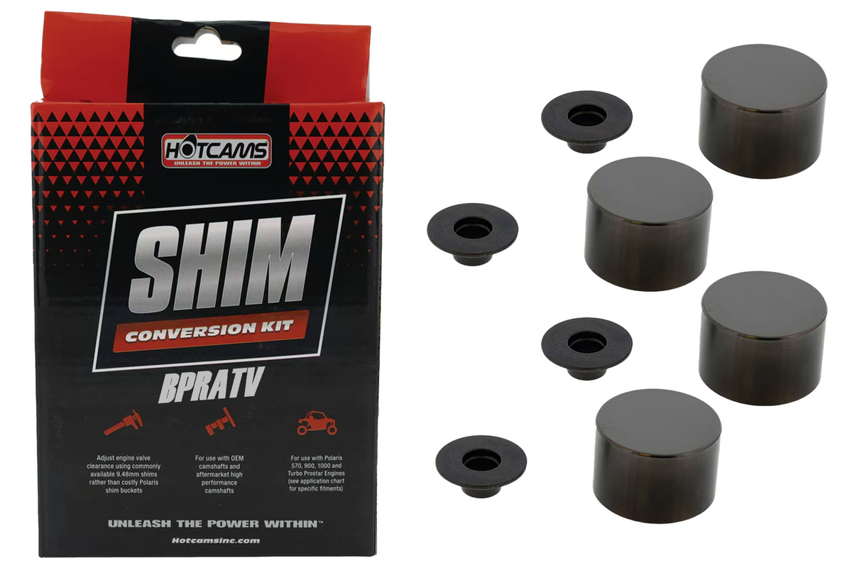 Hot Cams Valve Shim Conversion Kit DLC Black Hotcams HC00135 Hot Cams Valve Shim Conversion Kit DLC Black Hotcams HC00135