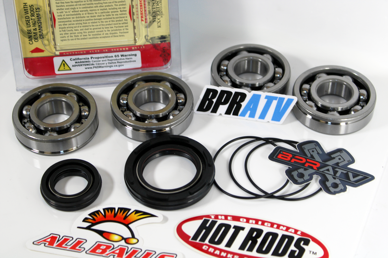 Yamaha Banshee 350 Crankshaft Rebuild Kit Main Bearings Crank Seals Hot Rods Kit