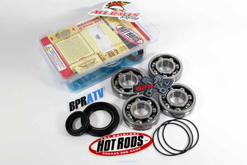 Banshee 350 Hot Rods 4001 Crankshaft Rebuild Kit Crank Main Bearings & Seal Kit