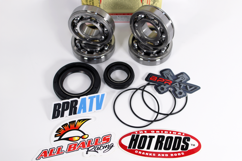 Banshee 350 Hot Rods 4111 +4 mil Crankshaft Rebuild Kit Main Bearings & Seal Kit