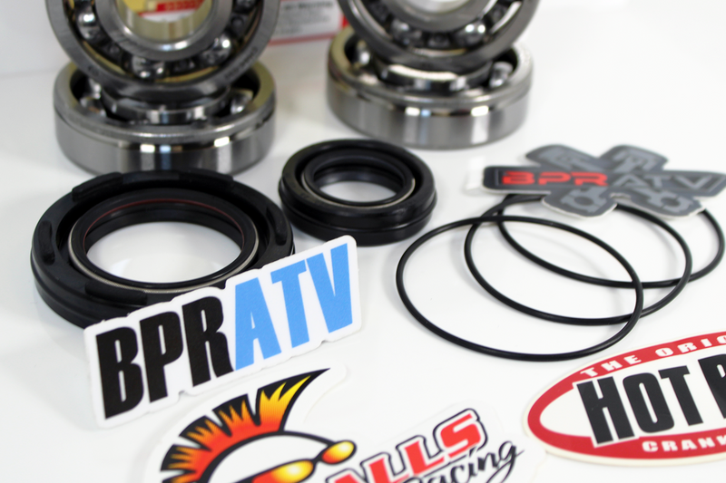 Banshee 350 Hot Rods 4111 +4 mil Crankshaft Rebuild Kit Main Bearings & Seal Kit