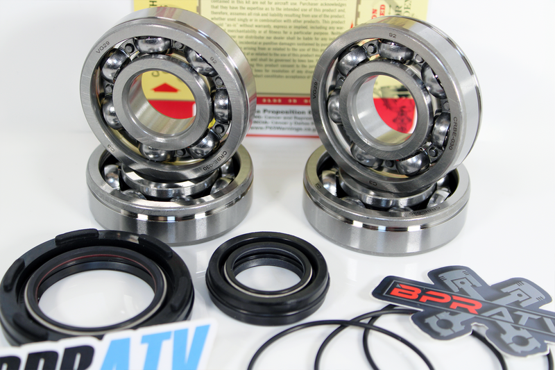 Yamaha Banshee Crankshaft Rebuild Kit Main Bearings & Seal Kit HotRods K225 K018
