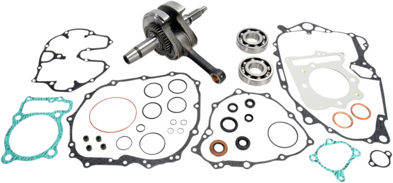 99-04 Honda 400EX 400X Hot Rods Bottom End Crank Rod Rebuild Kit Gaskets Seals