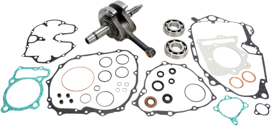 99-04 Honda 400EX 400X Hot Rods Bottom End Crank Rod Rebuild Kit Gaskets Seals