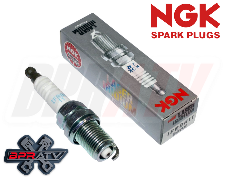 NGK Laser Iridium Spark Plug IFR8H11 Honda TRX450R TRX 450R CRF450R CRF 450 5068