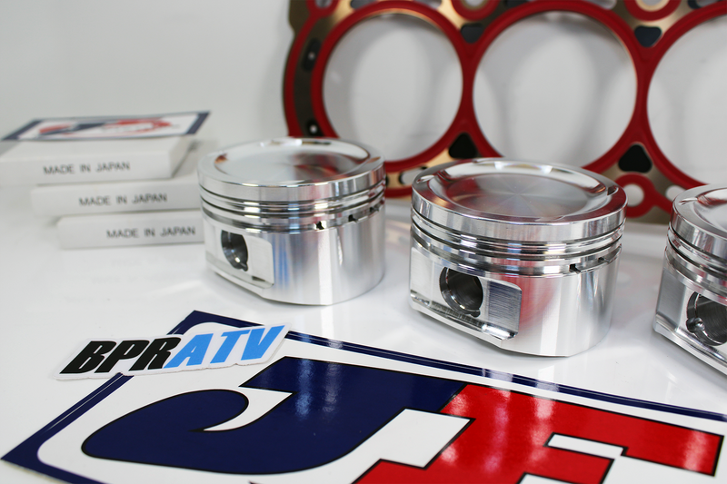 Can-Am Maverick X3 Turbo '17-25 JE 74mm Stock Bore 9.5:1 Forged Piston Kit Set