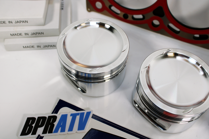 Can-Am Maverick X3 Turbo 17-25 JE Piston Set 9.5:1 MLS Head Gasket Forged In USA