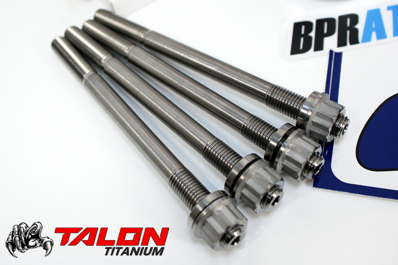 JE Forged Pistons Can-Am Maverick X3 Turbo 17-25 74mm 9.5:1 Kit + Titanium Studs