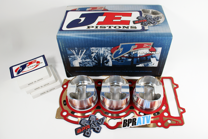 Can Am Maverick X3 Turbo Stock Bore 9.5 JE Piston Set Pistons Kit Gasket 366830