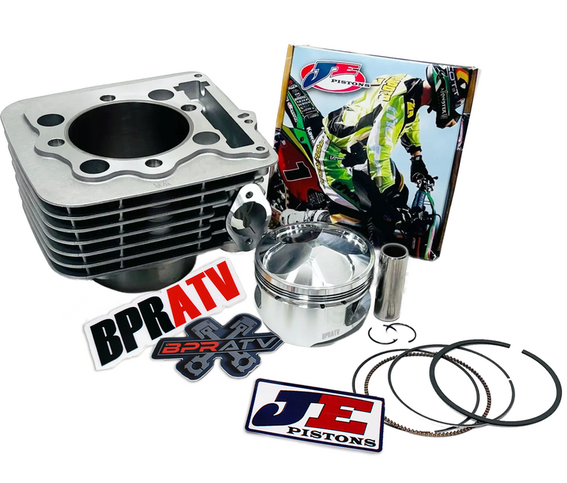 High Compression 12:1 JE Forged Piston Rebuild Kit Honda TRX400EX 85mm Cylinder!