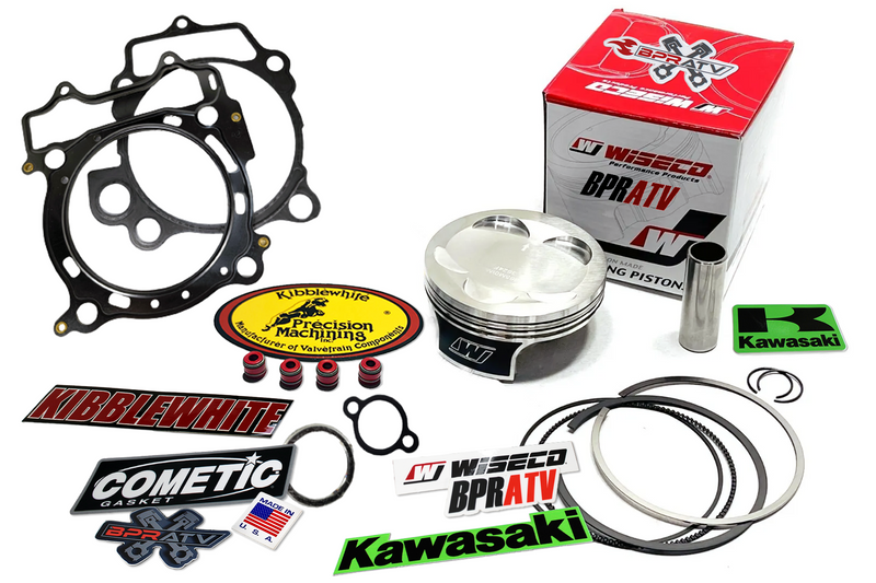 KFX450R Wiseco 96 mm Piston Kit + Cometic MLS Gasket & Kibblewhite RED Seals ATV