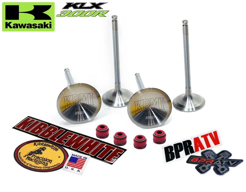 Kawasaki KLX300R KLX 300R Kibblewhite Cylinder Head Intake Exhaust Valves Seals