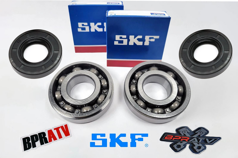 Kawasaki KX80 KX 80 SKF OEM Replacement Crankshaft Crank Main Bearings Seals Kit