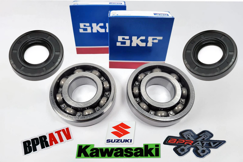 Suzuki RM60 RM65 100 SKF OEM Replacement Crankshaft Crank Main Bearings Seal Kit