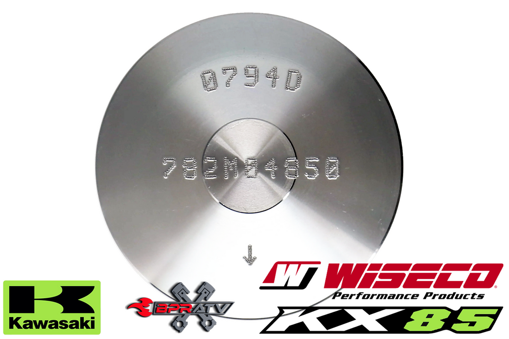 01-13 Kawasaki KX85 KX 85 Stock Bore Cylinder Wiseco Piston Top End Rebuild Kit