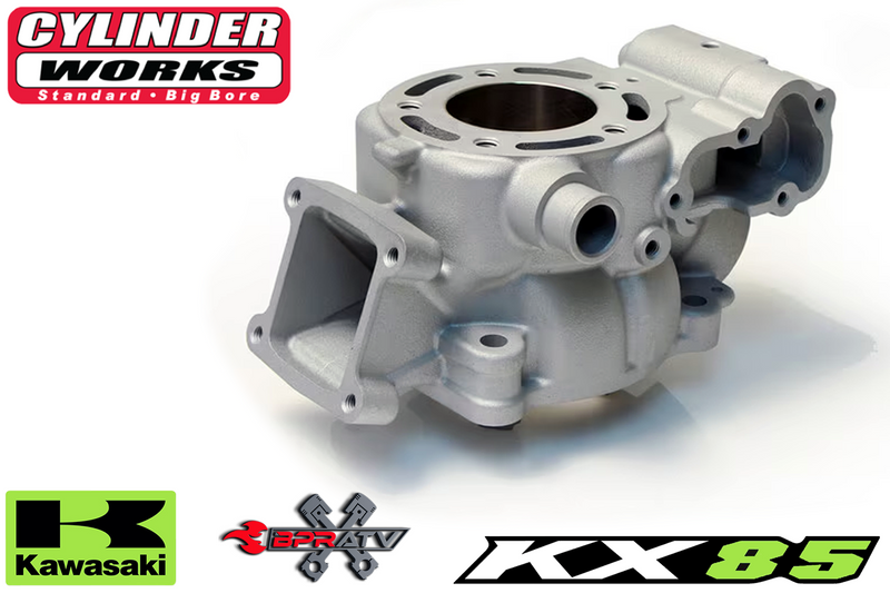 Kawasaki KX85 KX 85 Stock Bore Cylinder Wiseco Piston Top End Rebuild Kit '06-13