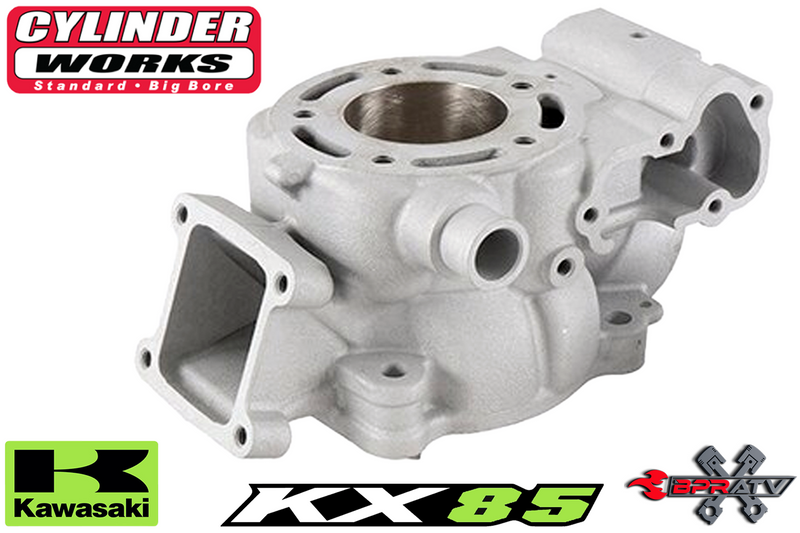 Kawasaki KX85 KX 85 Stock Bore Cylinder Wiseco Piston Top End Rebuild Kit '06-13