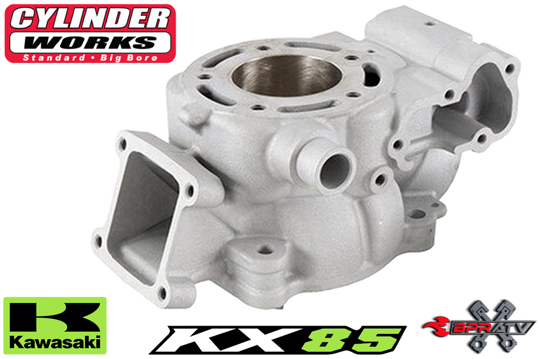 01-13 Kawasaki KX85 KX 85 Stock Bore Cylinder Wiseco Piston Top End Rebuild Kit