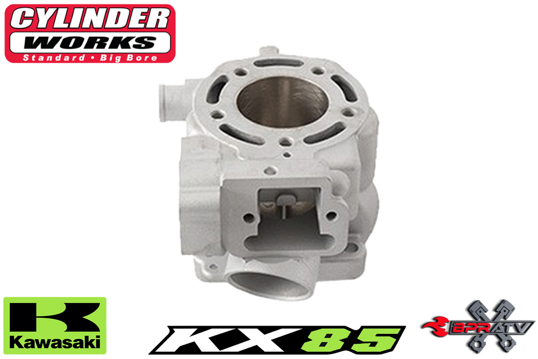 01-13 Kawasaki KX85 KX 85 Stock Bore Cylinder Wiseco Piston Top End Rebuild Kit