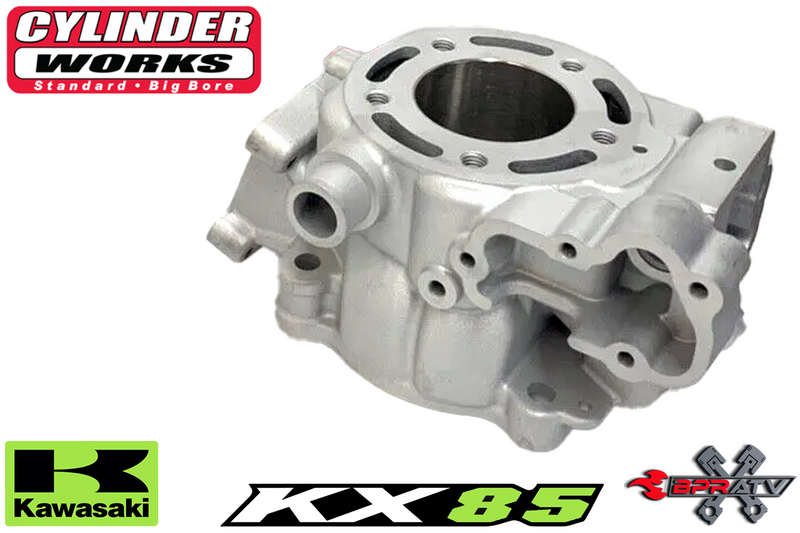 Kawasaki KX85 KX 85 Stock Bore Cylinder Wiseco Piston Top End Rebuild Kit '06-13