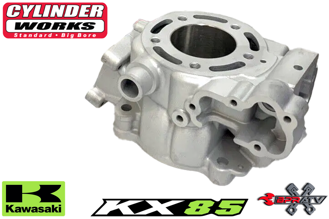 01-13 Kawasaki KX85 KX 85 Stock Bore Cylinder Wiseco Piston Top End Rebuild Kit