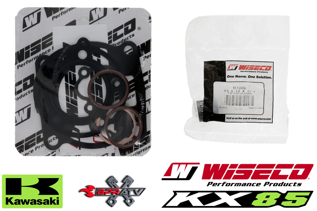 Kawasaki KX85 KX 85 Cylinder Wiseco Piston Cometic Gaskets Top End Rebuild Kit