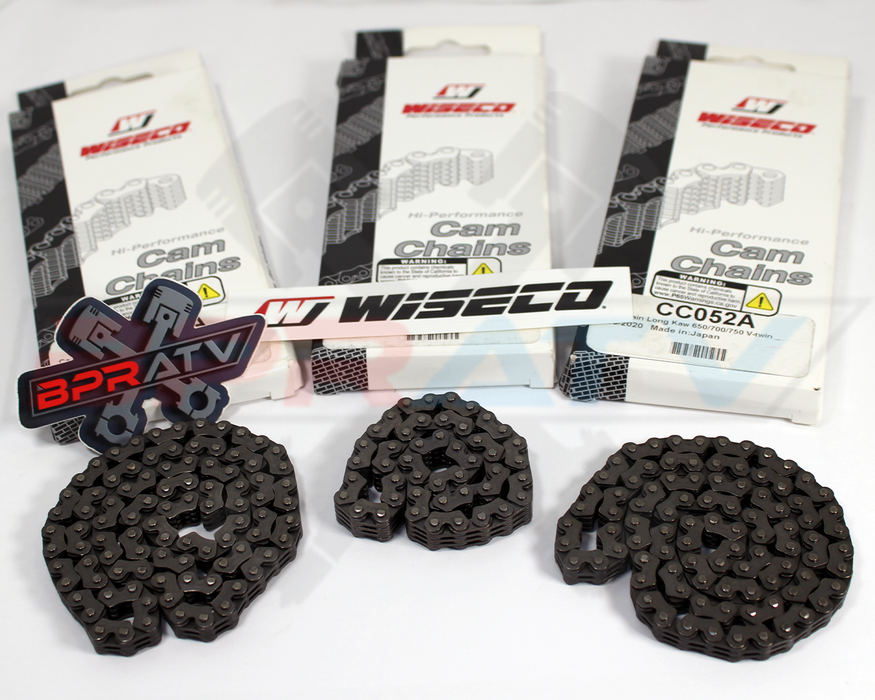 12 13 Kawasaki KRT750 Teryx4 KRT 750 4x4 WISECO Cam Chains Timing Chain Set Kit