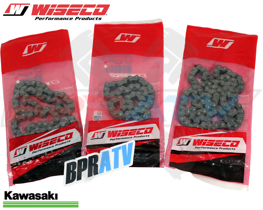 12 13 Kawasaki KRT750 Teryx4 KRT 750 4x4 WISECO Cam Chains Timing Chain Set Kit