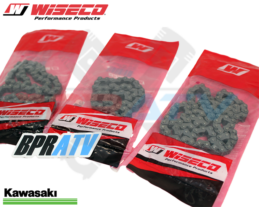 08-13 Kawasaki KRF750 KRF 750 Teryx 4x4 WISECO Cam Chains 3 Timing Chain Set Kit