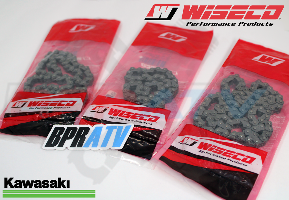 Kawasaki Brute Force 650 750 Teryx 750 Heavy Duty WISECO Cam Timing Chains All 3